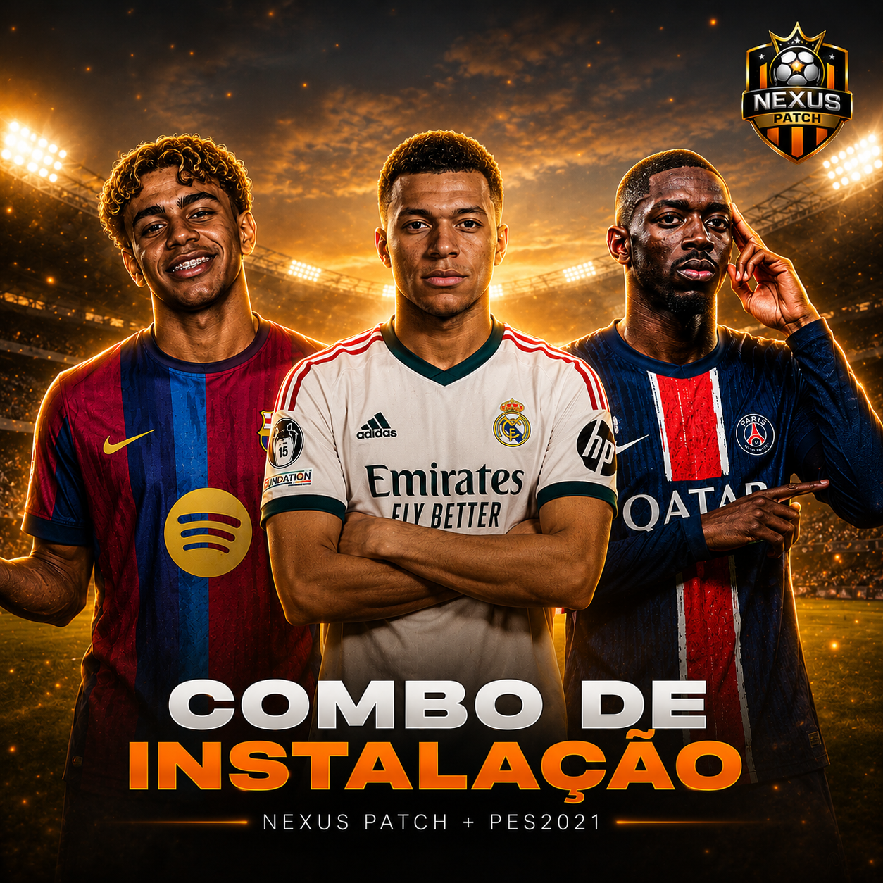 Combo de Instalação